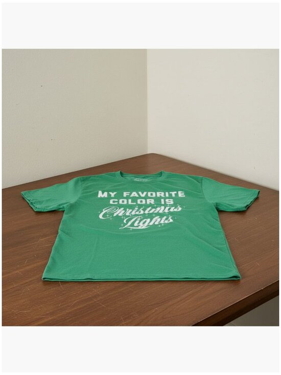 Other - Funny Christmas T-Shirt for Men, Cotton Blend, Holiday Party Tee